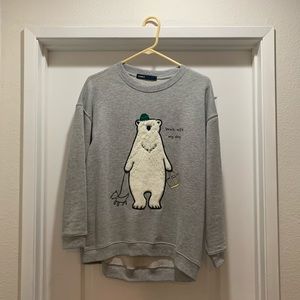 As Know As (Japanese brand) Polar Bear Sweater